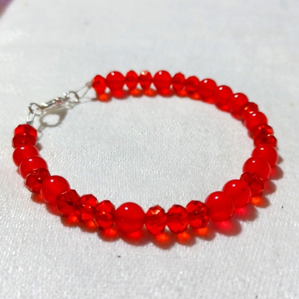 morse code bracelet 'until we meet again' say code secret spells words red beads